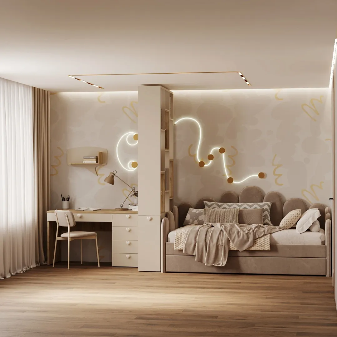 Мягкая кровать-диван ШЕЛЛ, 90x200