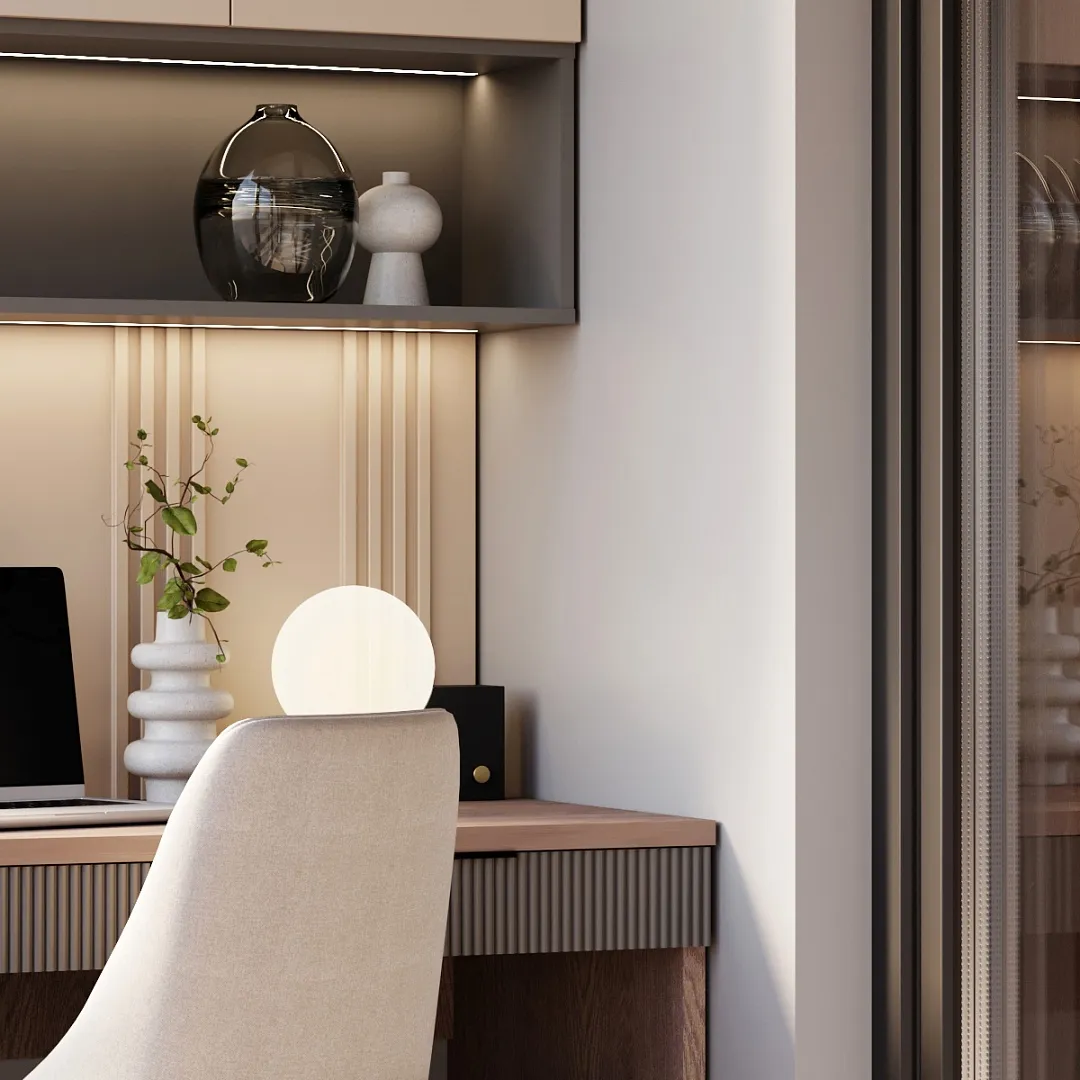 Балкон с рабочим столом №136