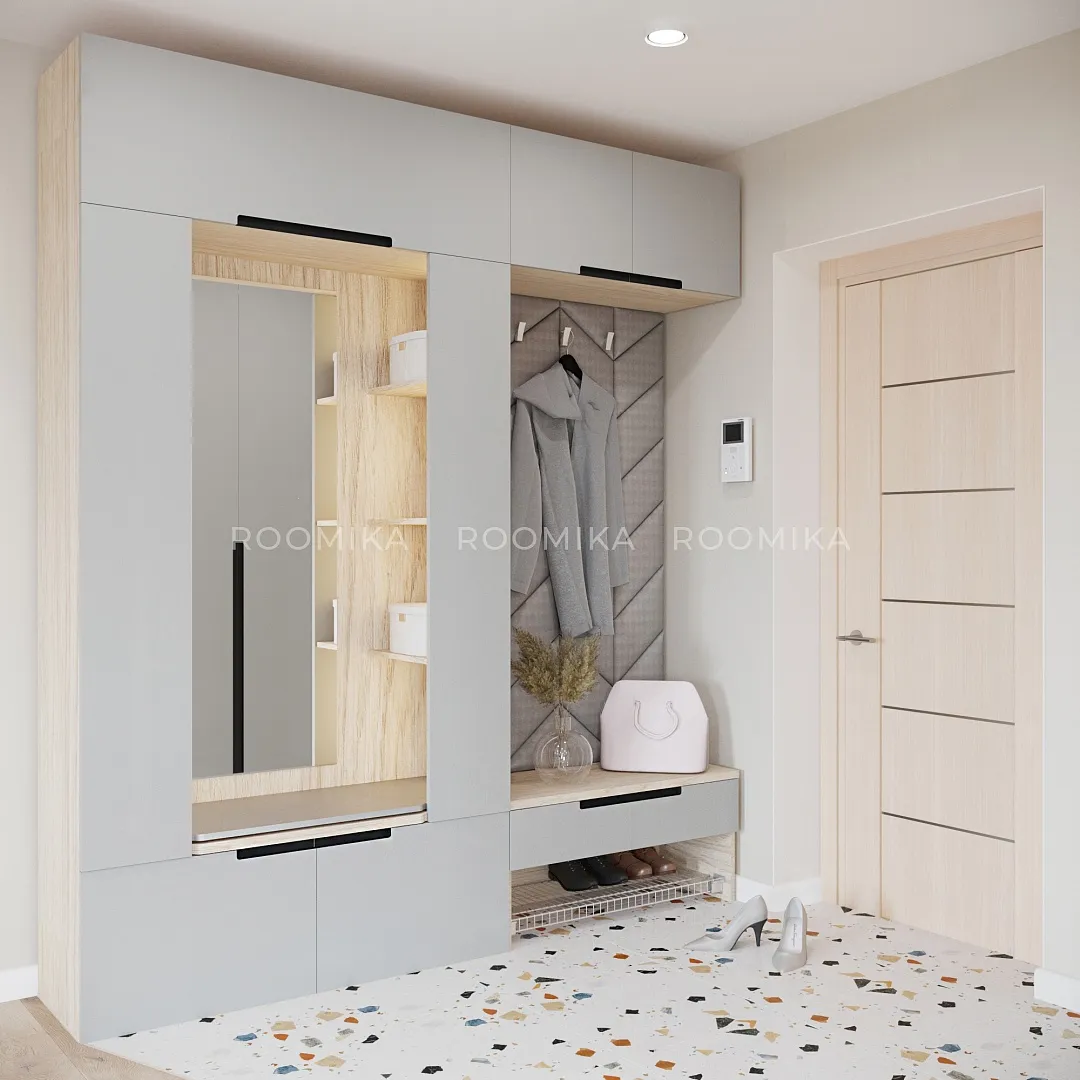 Lazio прихожая фасады в эмали 14 Lazio прихожая фасады в эмали 14