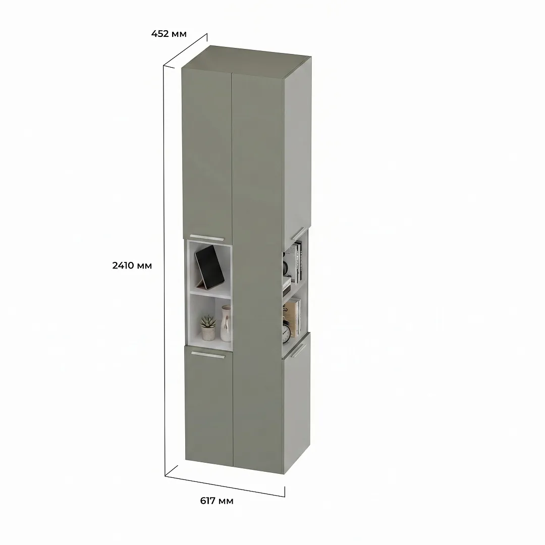 Шкаф-стеллаж завершающий LG219.1 L/R