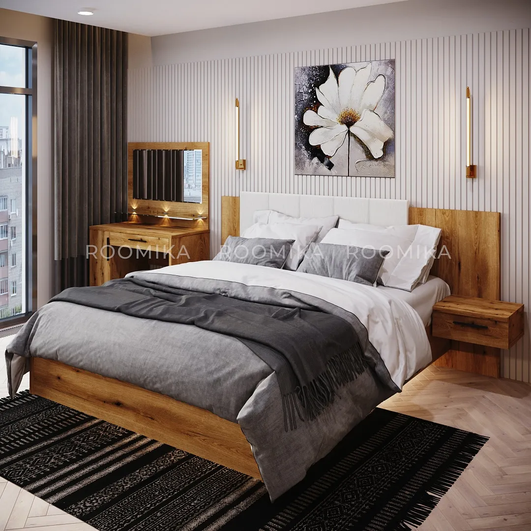 Кровать двуспальная с парящим эффектом C161 , 160x200