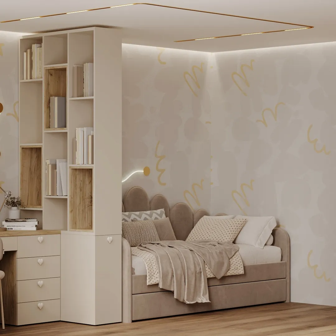 Стеллаж-тумба перегородка со вставками LG239.90