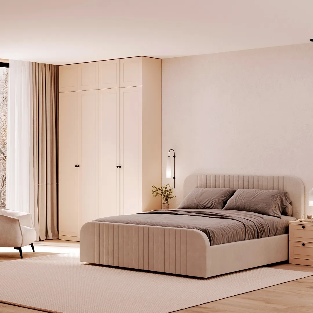 Антресоль на двухдверный шкаф глубиной 455 мм А490.44