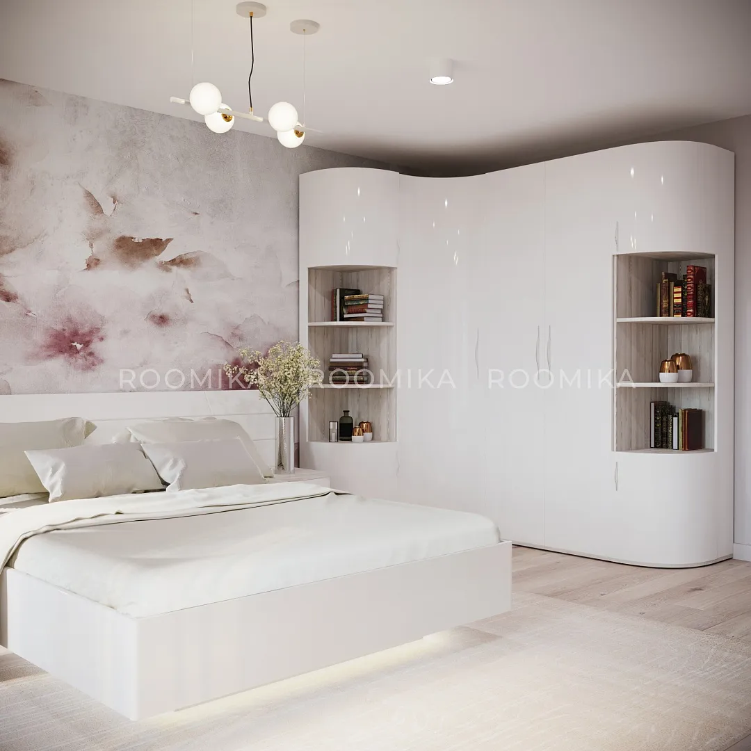 Кровать двуспальная Palermo с парящим эффектом, 180x200