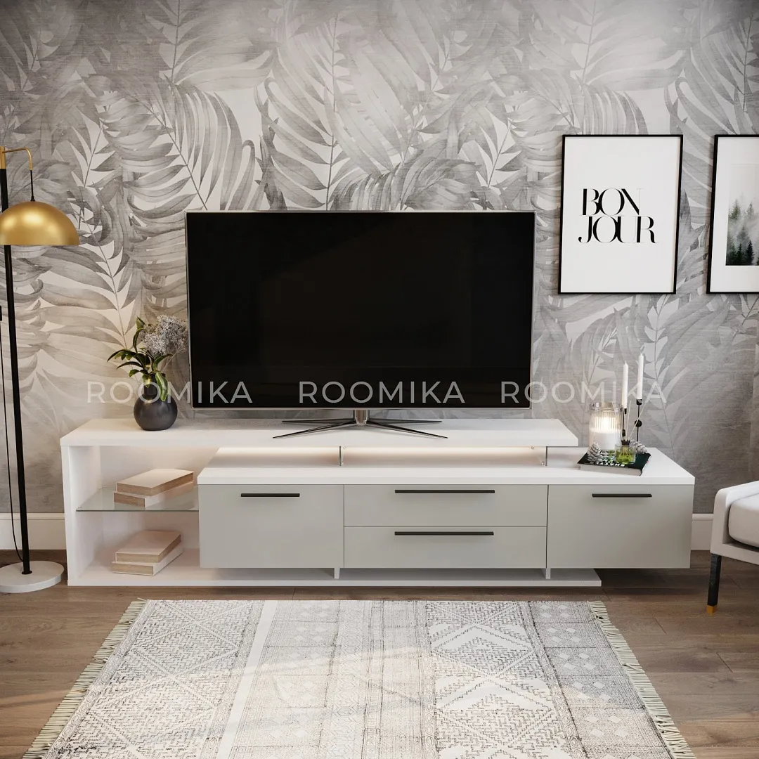 Тумба TV напольная с подсветкой L507 L/R Тумба TV напольная с подсветкой L507 L/R