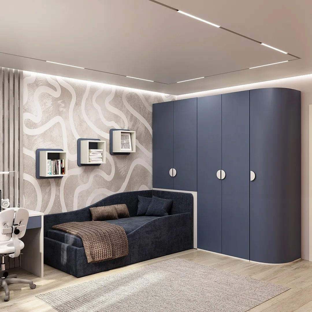 Мягкая кровать-диван ХАННИ, 80x180