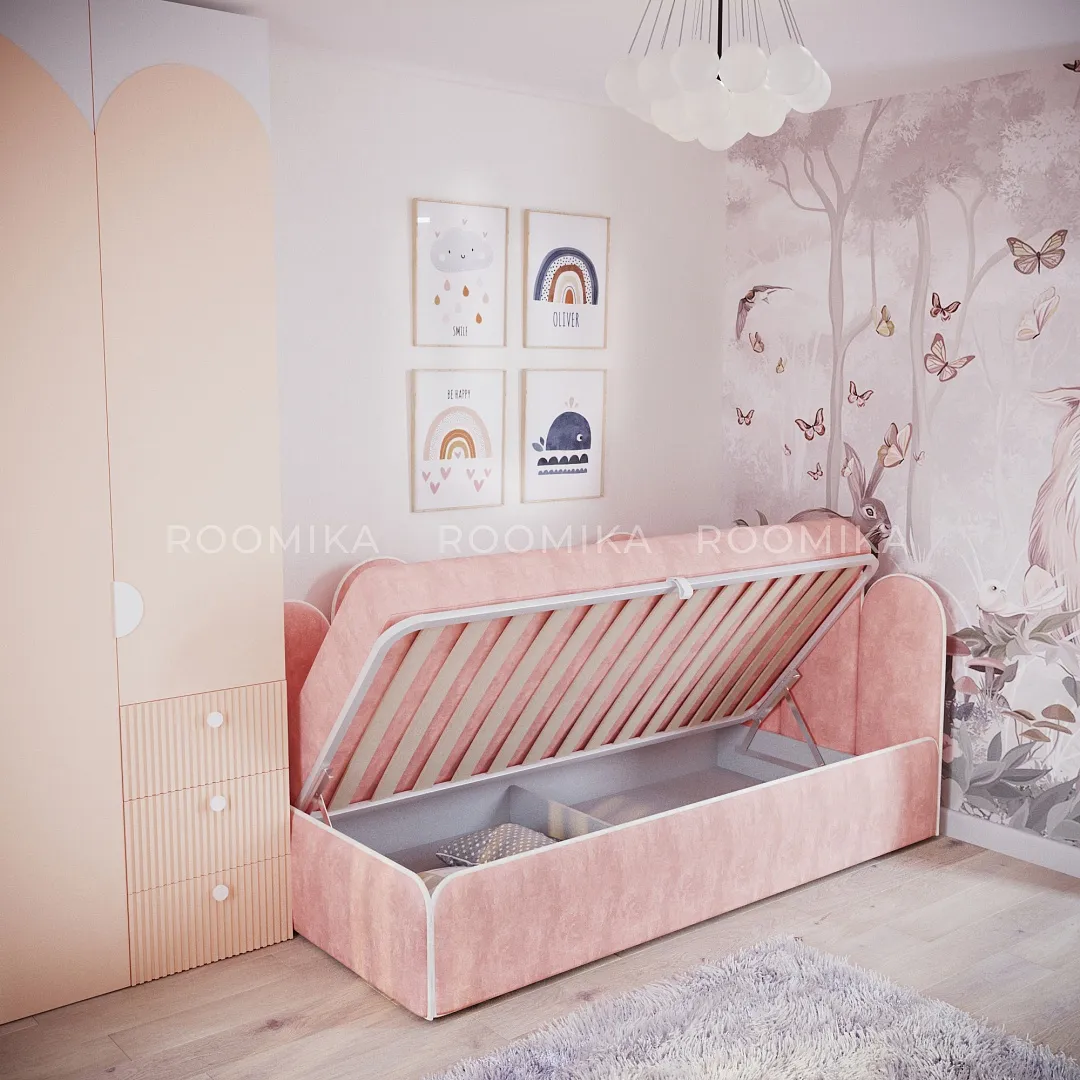 Лацио детская фасады в эмали с фрезеровкой 22