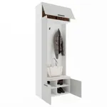 Секция с вешалкой и полками L409 L/R