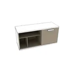Тумба TV c цветной нишей E502