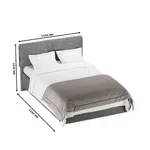 Кровать мягкая КОЛИБРИ KOL120 с подъемным механизмом, 120x200