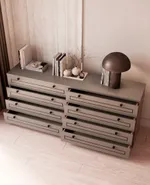 Комод с ящиками узкий с эмалевой столешницей A728.45ES