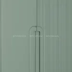 Шкаф 2 дверный, фрезерованные фасады в эмали LE210.60-1