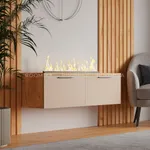 Тумба ТВ напольная с электрокамином L-548.351