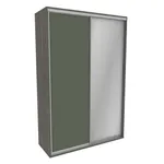 Шкаф-купе U160 тип 1 МДФ/зеркало