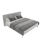 Кровать двуспальная мягкая МОНТАНА, 160x200