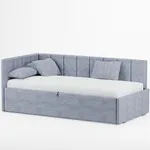 Кровать со вторым выдвижным спальным местом ЛАЙН М2