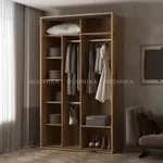 Шкаф-купе ХG140.60-2, профиль INTEGRO, фасад МДФ