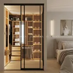 Шкаф со штангой с подсветкой M450.50-1