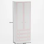 Шкаф двухдверный с ящиками А213