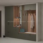 Тумба с зеркалом и крючками L423