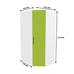 Шкаф угловой с подсветкой L209.60 L/R