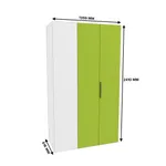 Шкаф со складными дверьми и фальш панелью L206 L/R