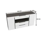 Комод, фасады в эмали LE-708