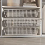 BELLE Корзина для белья 900 мм, цвет белый, BE90BAWH