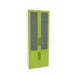 Шкаф книжный со стеклом L240