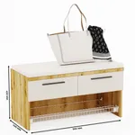 Тумба с 2 ящ. и полкой для обуви L-462