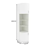 Шкаф завершающий с нишей P232.4 L/R