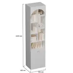 Шкаф книжный с подсветкой А229.44