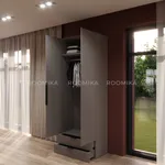 Шкаф 2 дверный с ящиками, фасады в эмали LE211.44