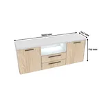 Тумба напольная с подсветкой L504