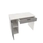 Cтол письменный с тумбой с фрезерованными фасадами LE717 L/R