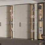 Стеллаж декоративный напольный с подсветкой FG300.450