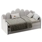 Мягкая кровать-диван ШЕЛЛ, 90x190