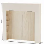 Ниша для кровати с секциями L407.44