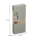 Шкаф с нишей с подсветкой L212.3-90