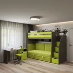 Тумба опора для стола с нишей E701