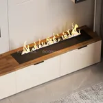 Тумба ТВ напольная с электрокамином L548.350