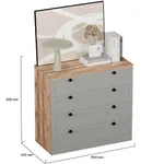 Комод с ящиками узкий A704.40