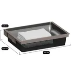 ALFA Выдвижная корзина в базу 600 мм, FRM5802.564.01