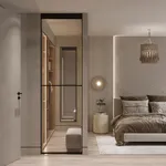 Составная перегородка из стекла для спальни GRACE 5