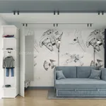 Раскладной диван с обивкой выкатной части БЕРГАМО BER-1900