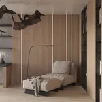 Кабинет в светлых древесных оттенках №4