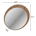 Зеркало круглое L820