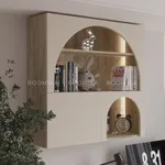 Антресоль навесная с подсветкой, фасады в эмали LE336.1-30