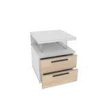 Тумба прикроватная 2 ящика L719