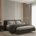 Кровать двуспальная мягкая STANLEY, 160x200